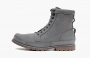 Timberland Earthkeeper Original Leather 6 Inch Wide Fit Boots "Dark Grey Nubuck" 