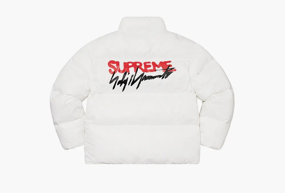 Supreme x Yohji Yamamoto Down Jacket White