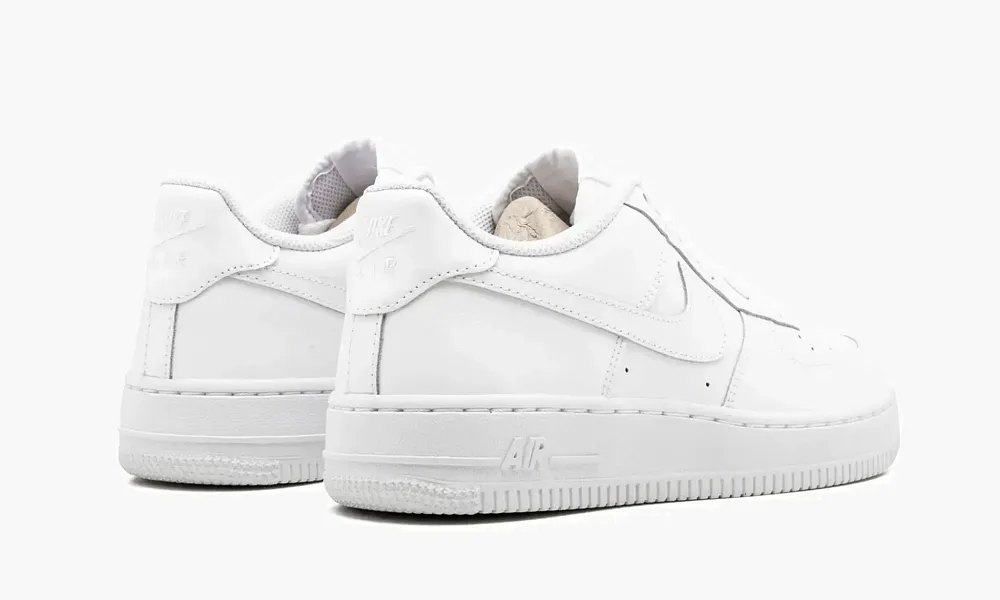 Air Force 1 GS White on White