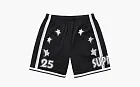 Supreme SS25 Basketball Shorts Black