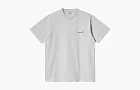 Carhartt WIP Script Logo T-Shirt Grey Heather