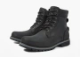 Timberland Rugged Waterproof II 6 Inch Boots Black Full Grain 