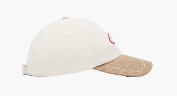 Jacquemus The Gelato Cap Off White / Light Brown 
