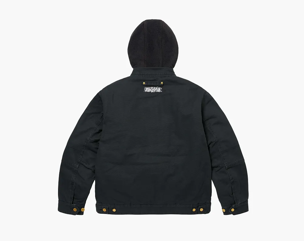 Supreme x Dickies Hooded Work Jacket Black