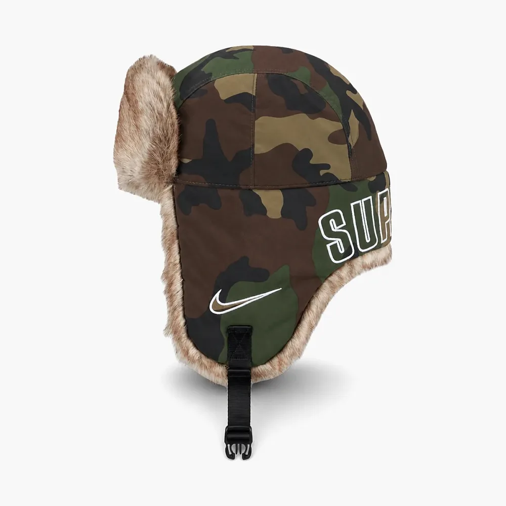 Supreme x Nike Trooper Hat Woodland Camo