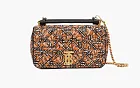 Burberry Small Quilted Lambskin Monogram Print Lola Bag Multicolor