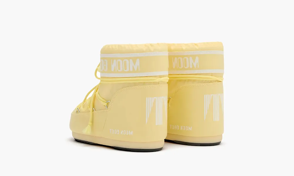 Moon Boot Icon Low Nylon Yellow