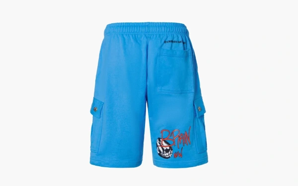 Chrome Hearts Blew Me Matty Boy Sweatshort Blue 