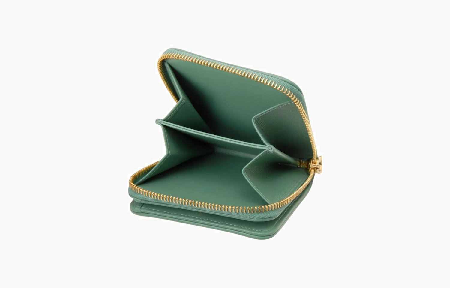 Miu Miu Bifold Wallet Matelassè "Green" 