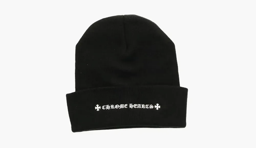 Chrome Hearts Chomper Beanie Black