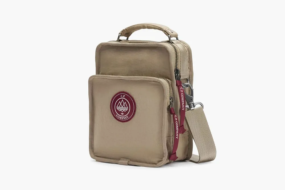 Adidas Originals x C.P. Company SPZL Grisdale Shoulder Bag Beige
