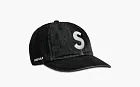 Supreme Cordura Denim S Logo 6-Panel Black