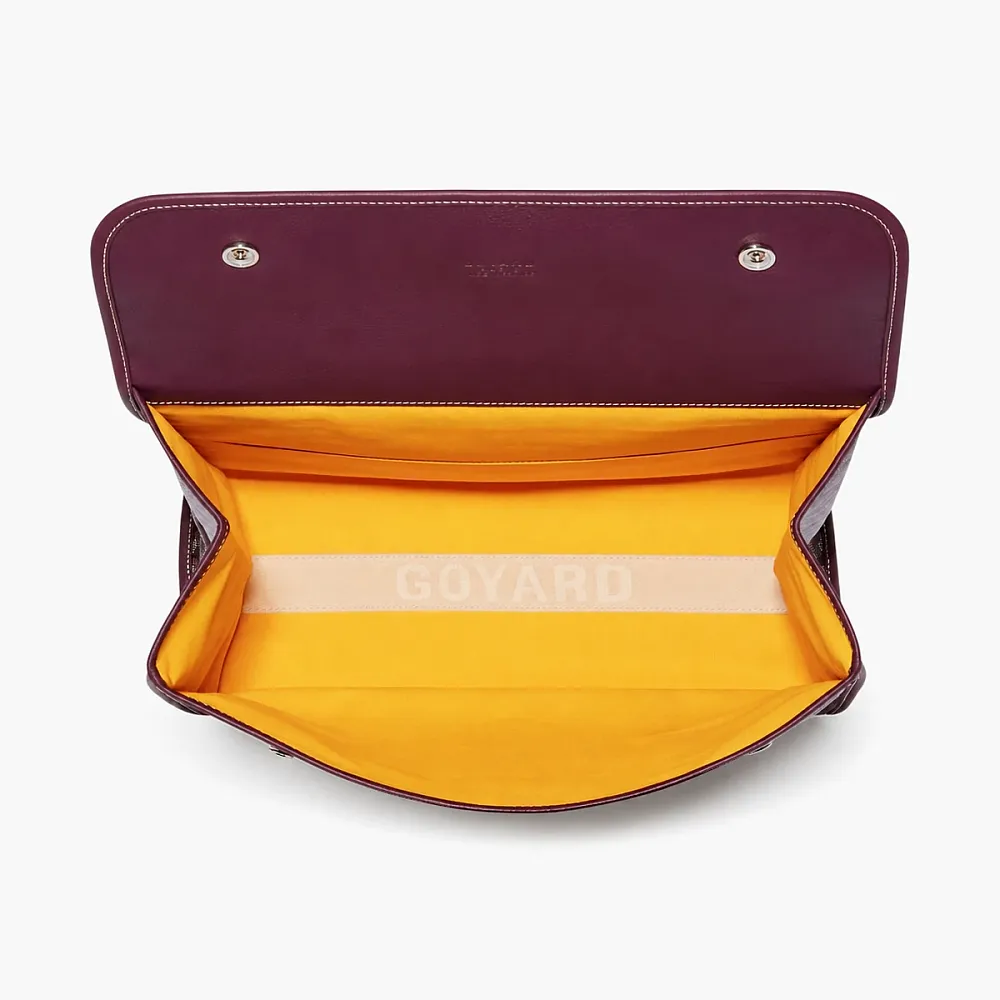 Goyard Saint Leger Backpack Burgundy