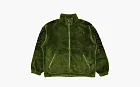 Supreme Shoulder Logo Fleece Jacket Green