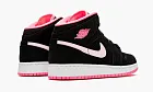 Air Jordan 1 Mid GS Black Digital Pink