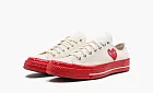 Comme des Garçons Play x Chuck 70 Low Pristine Red