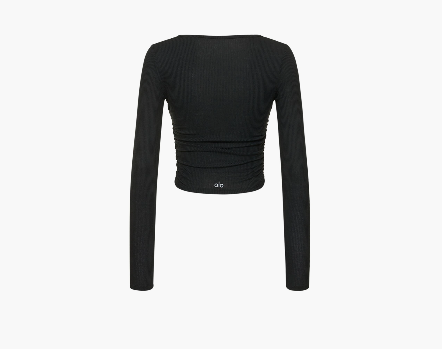Alo Yoga Gather Long Sleeve "Black" 