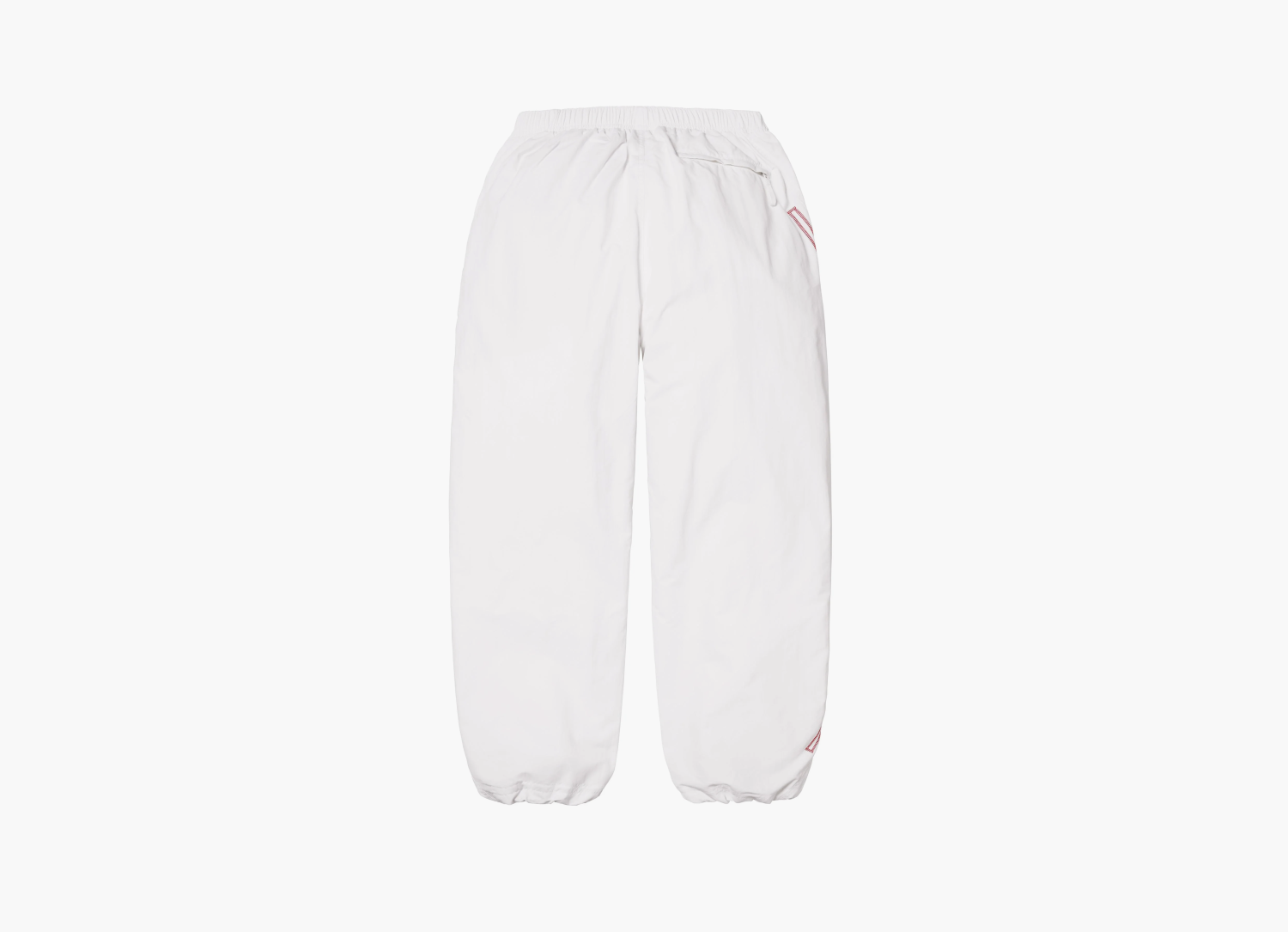 Supreme  Spellout Embroidered Track Pant  "White" 