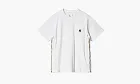 Sacai X Carhartt T-shirt Golden Zip White