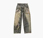 Acne Studios 1981 Loose Fit Jeans -Year of the Horse Black/Multi
