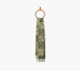 Loewe Scarf in Wool and Cashmere "Bottle Green/Khaki" 