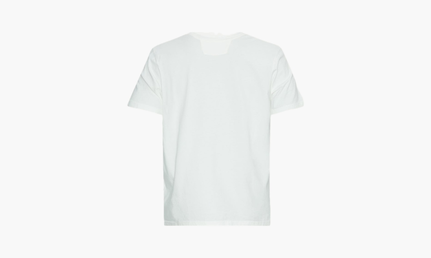 фото C.P. Company Graphic Print Cotton T-shirt "White" (Футболки)-CMTS290A005431G103