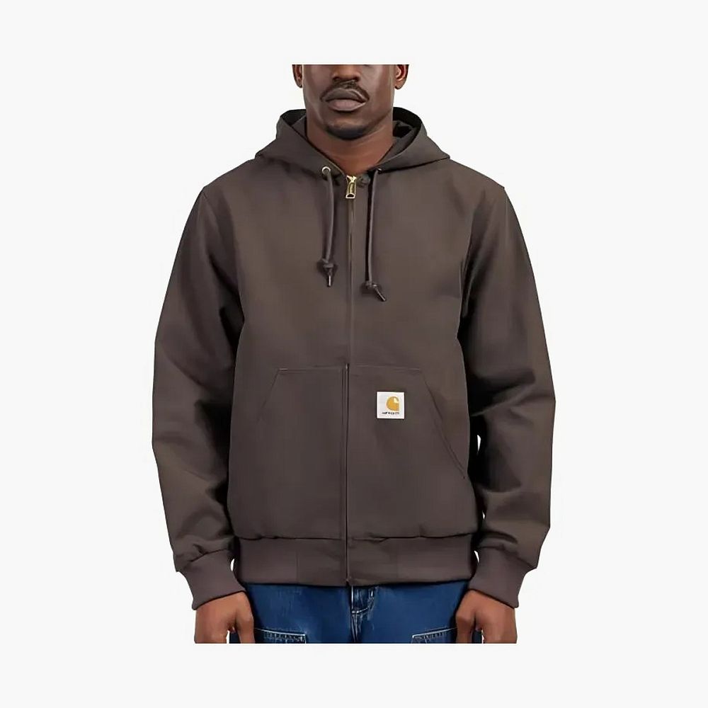 Carhartt WIP Active Jacket Hooded Dark Brown
