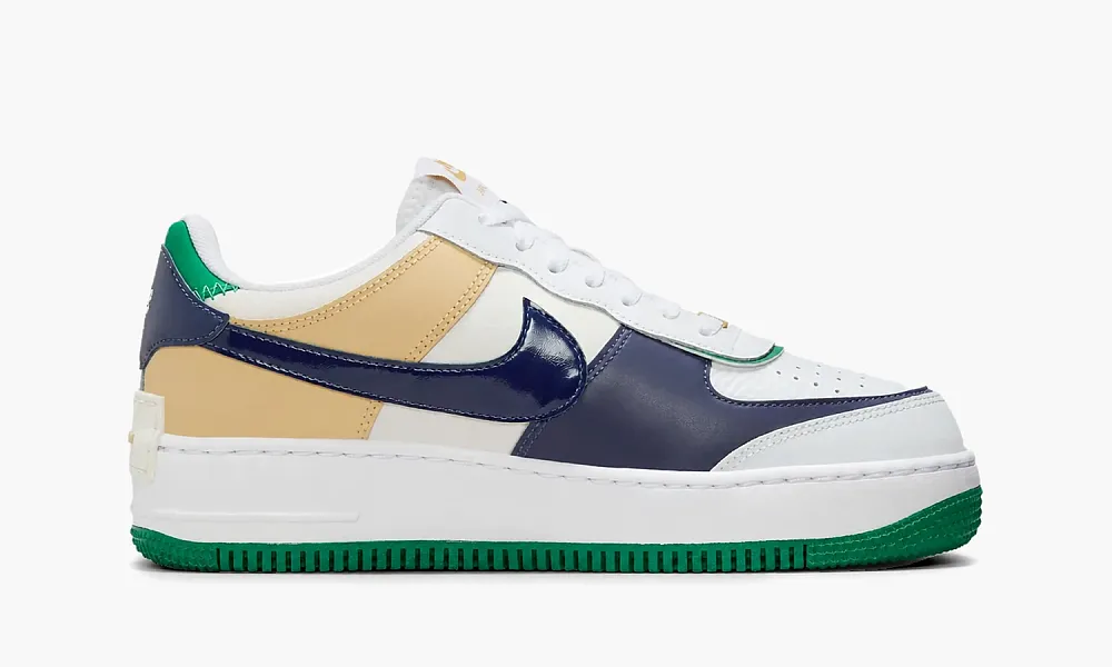 Nike Air Force 1 Low Shadow White Malachite Sesame WMNS