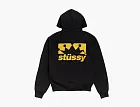 Stussy Box Crown Zip Hoodie Black