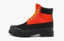 Timberland Premium 6 Inch Waterproof Boot "Medium Orange Nubuck With Black" 