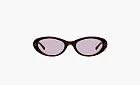 Gentle Monster Plastic Frame OVAL SUNGLASSES Unisex Brown