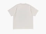 A Bathing Ape Garment Dye Logo Relaxed Fit Tee Ivory 