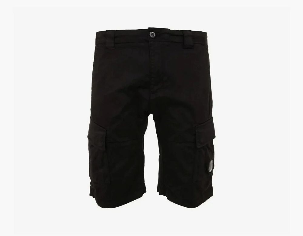 C.P. Company Lens Cargo Shorts Black