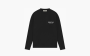 Fear of God Essentials Classic Long-Sleeve Tee "Jet Black" 