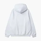 Carhartt WIP Logo Hooded Sweatshirt White