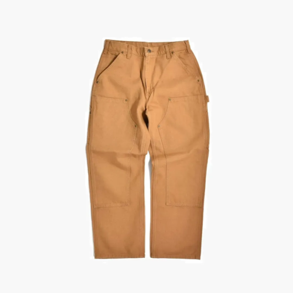 Carhartt B136 WASHED DUCK DOUBLE-FRONT UTILITY WORK PANT LOOSE FIT 