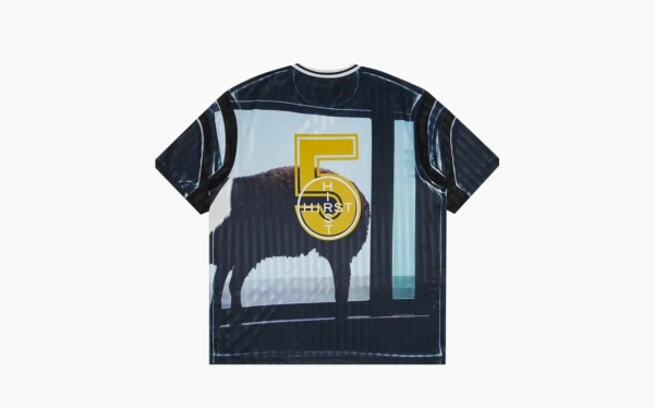 Supreme x Damien Hirst Soccer Jersey Black  Supreme x Damien Hirst Soccer Jersey Black