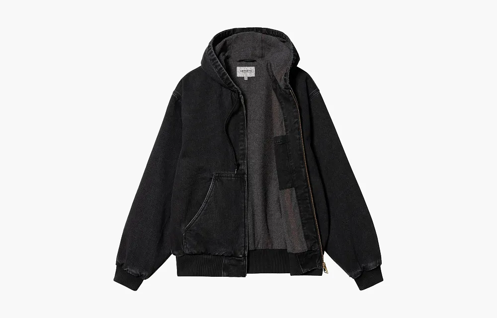 Carhartt WIP Active Jacket Hooded Black