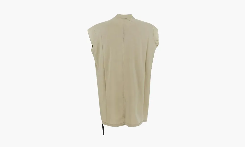 Rick Owens Drkshdw Pentagram Sleeveless Jumbo T-shirt Green