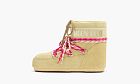Moon Boot Icon Low Suede Yellow