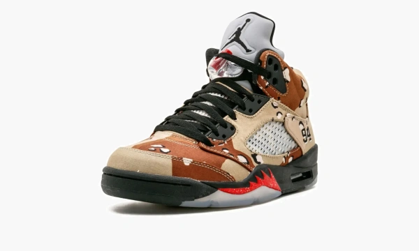 Air Jordan 5 Retro Supreme Camo 