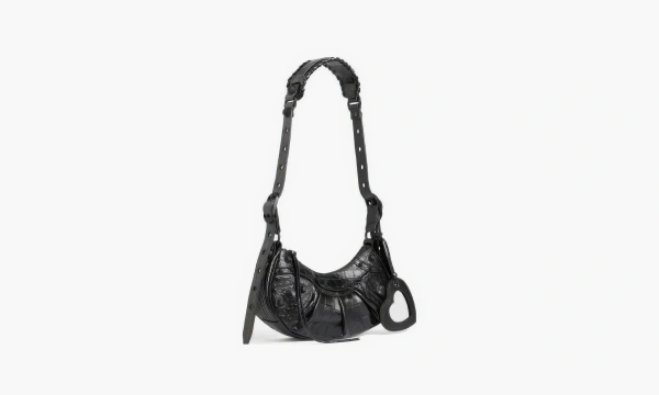 Balenciaga Le Cagole Shoulder Bag Black 