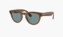 Ray-Ban Meta Headliner Shiny Caramel Transitions Sapphire 