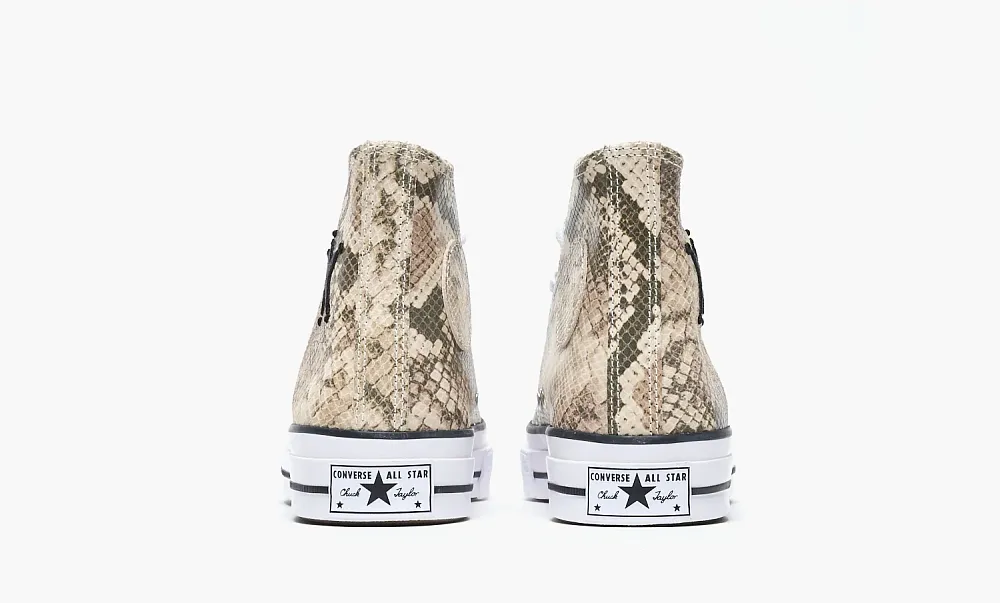 Stussy x Converse Chuck 70 High Snakeskin