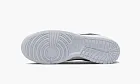 Nike Dunk Low White Grey Navy Aqua Mini Swoosh