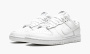 фото Nike Dunk Low "Triple White" (Nike Dunk Low)-DD1503 109