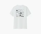 Kaws x Uniqlo x Sesame Street XX Pocket Tee White