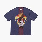Supreme x MM6 Maison Margiela Split Short-Sleeve Top Navy