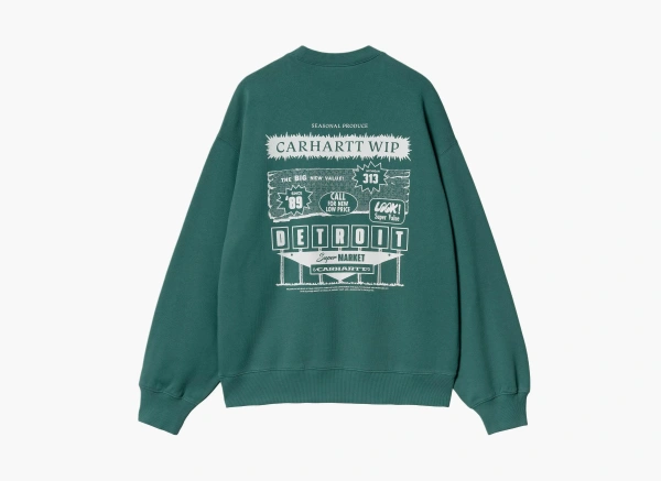 Carhartt WIP Catalogue Sweatshirt Rainforest  