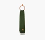 Loewe Scarf in Mohair and Wool Forest Green 